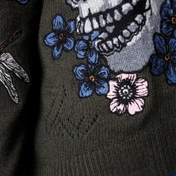 Zadig & Voltaire Embroidered Cashmere Sweater - Markus Tatoo - Picture 5 of 11